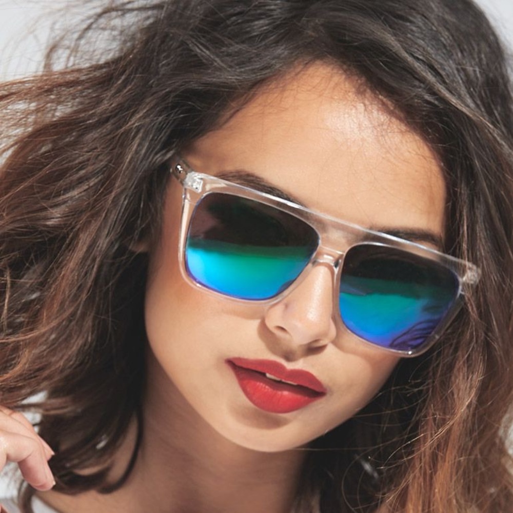 NWT Quay Jimmy Clear Sunglasses